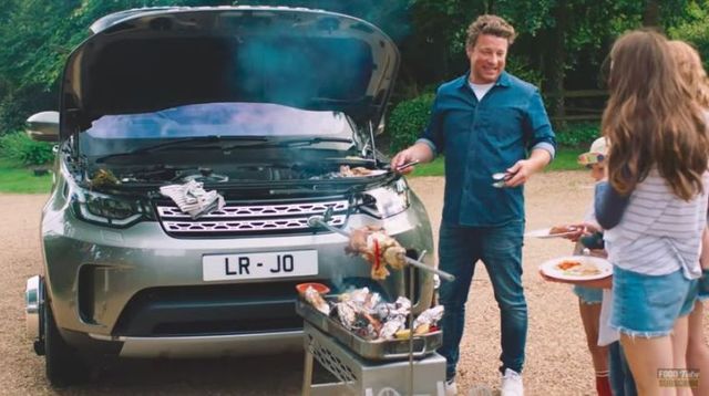 Jamie Oliver's Car Has The Coolest On-The-Go Kitchen