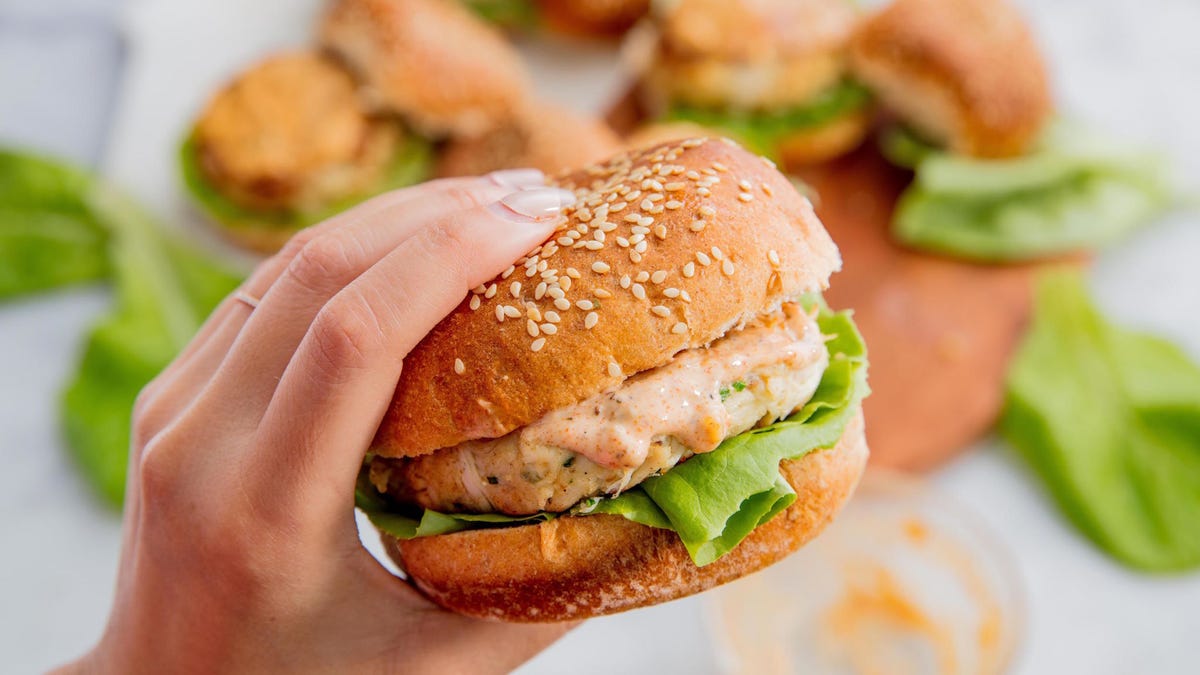 preview for Crab Cake Burgers