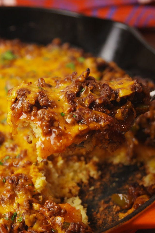 sloppy joe tamale pie