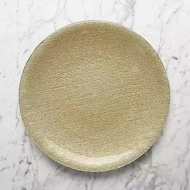 Circle, Sun hat, Linens, Placemat, Metal, Hat, Beige, Tablecloth, 