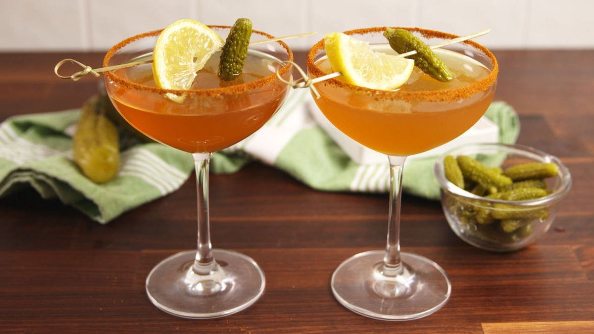 preview for Do These Pickle Juice Whiskey Sours Speak To You?