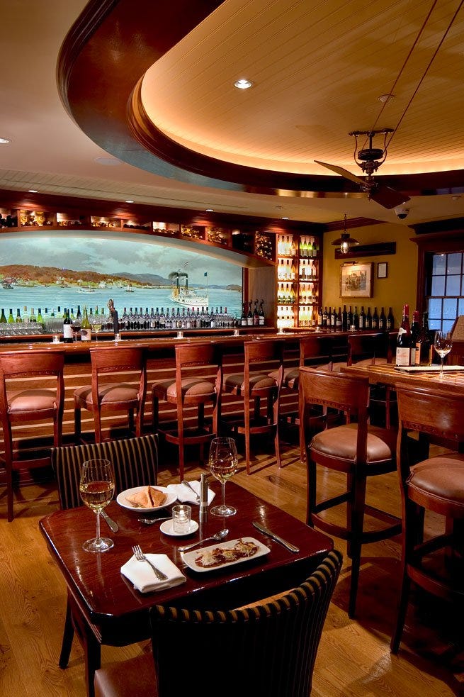 Restaurant, Room, Building, Interior design, Table, Dining room, Café, Kitchen & dining room table, Bar, Furniture, 