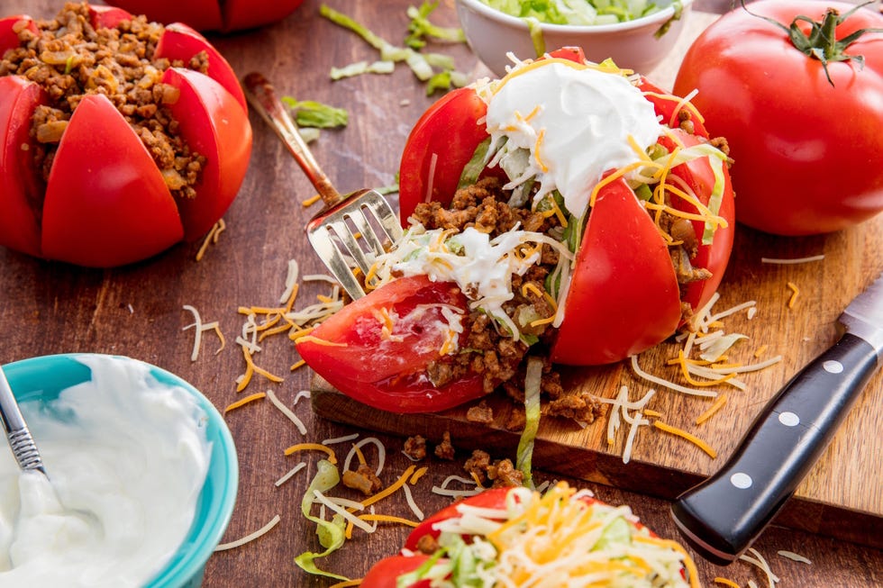 Taco Tomatoes - Delish.com