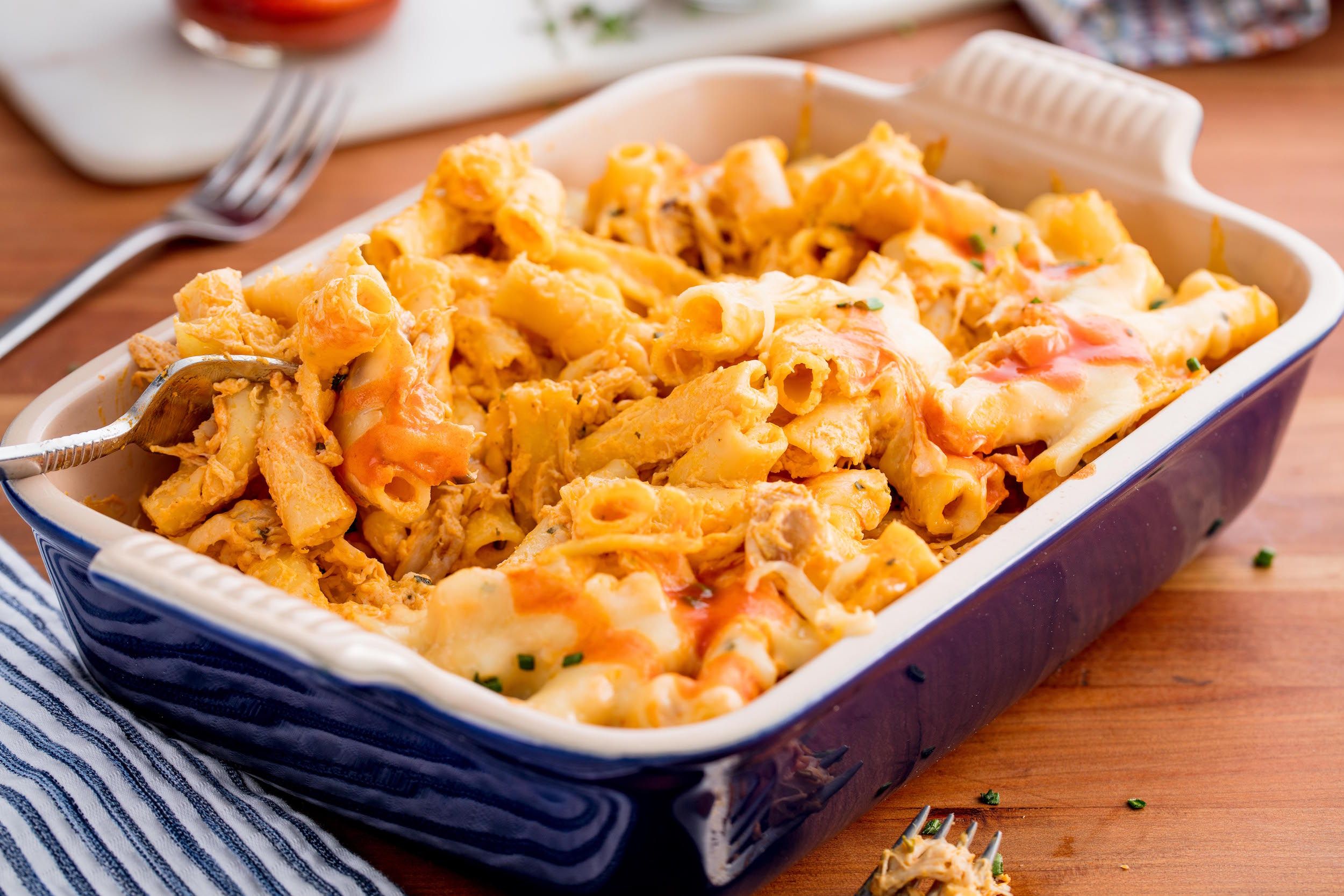 Buffalo chicken ziti recipe