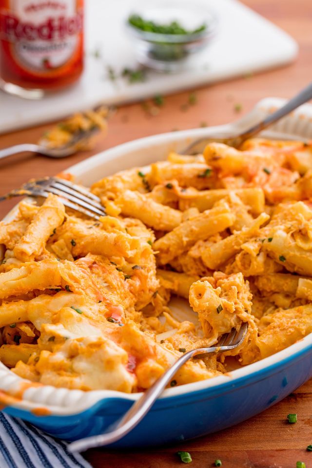 Best Buffalo Baked Ziti Recipe-How To Make Buffalo Baked Ziti—Delish.com