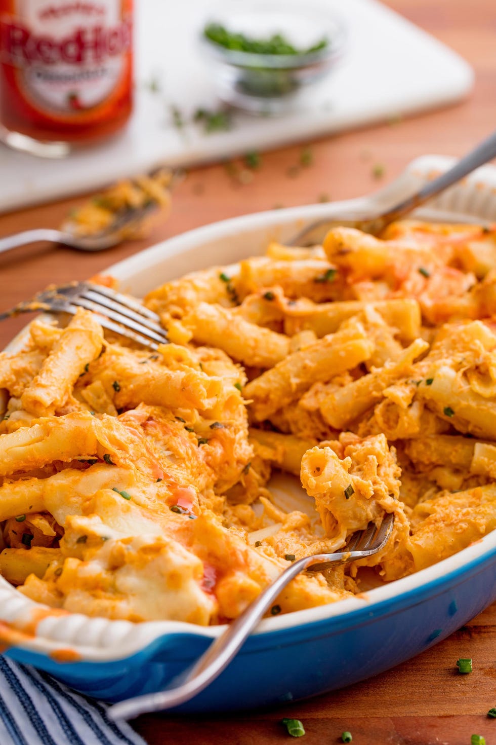 buffalo baked ziti vertical
