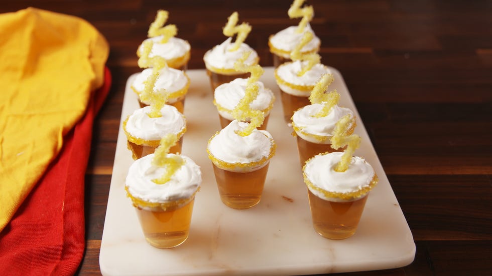 butterbeer shots horizontal