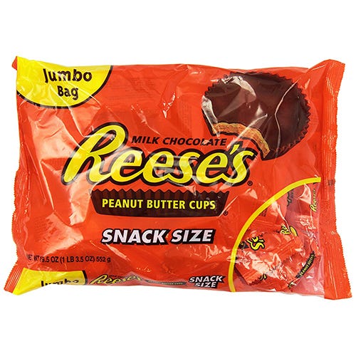 REESE'S Peanut Butter Cup Jumbo Bag