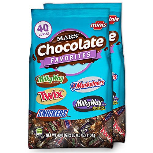 MARS Chocolate Minis Size Candy Variety Mix 40-Ounce Bag