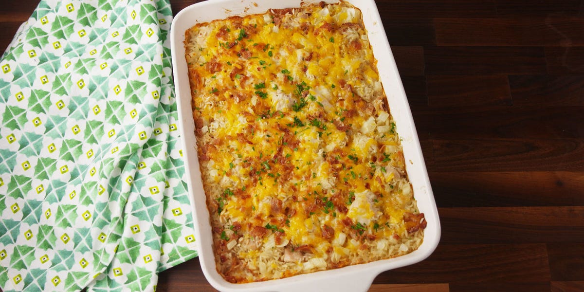 Chicken Bacon Ranch Casserole 