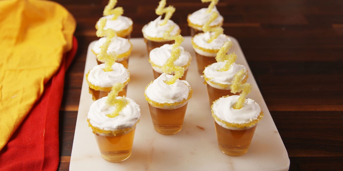 Butterbeer Jell-O Shots