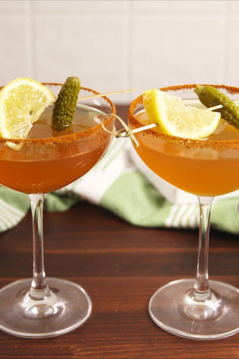 Pickle Juice Whiskey Sours