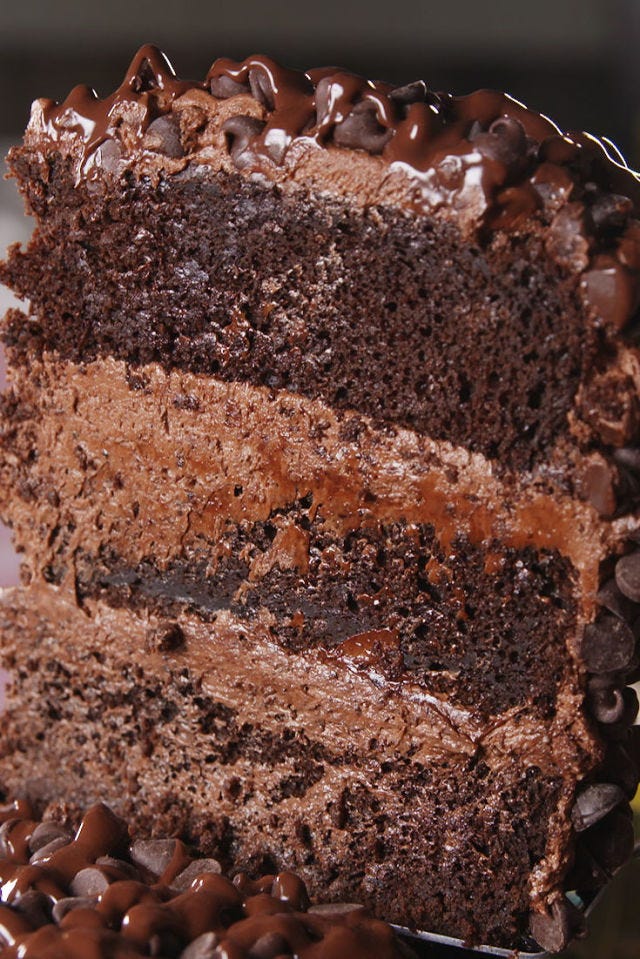 death by chocolate cake