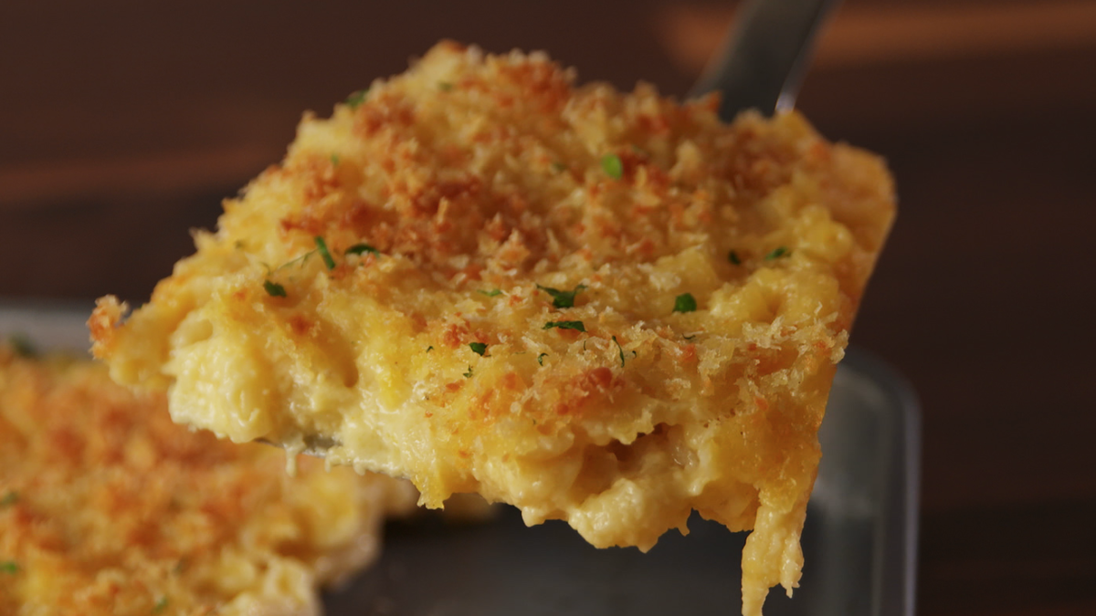 preview for Sheet-Pan Mac & Cheese Is Actually Genius