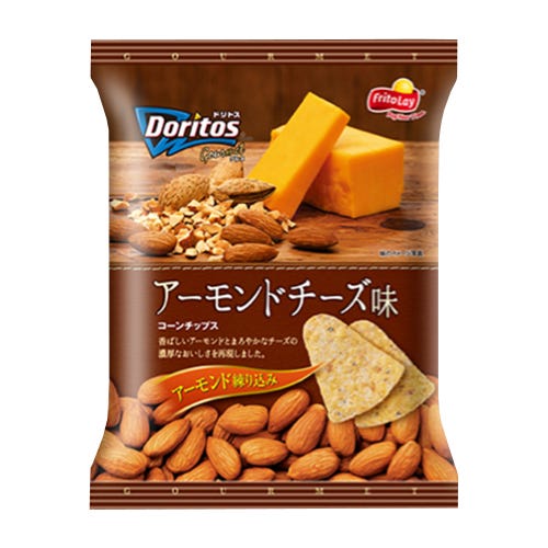 <p>Honestly ... we're not sure what to make of this Japanese release. Are they half almond and half cheese? Is it one big almond-cheese mashup? We need answers, Doritos. <span class="redactor-invisible-space" data-verified="redactor" data-redactor-tag="span" data-redactor-class="redactor-invisible-space"></span></p>