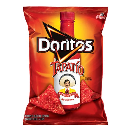 <p>Our favorite hot sauce finally had a baby with our favorite chip, and the result was deliciously spicy and extremely orange.<span class="redactor-invisible-space" data-verified="redactor" data-redactor-tag="span" data-redactor-class="redactor-invisible-space"></span></p>