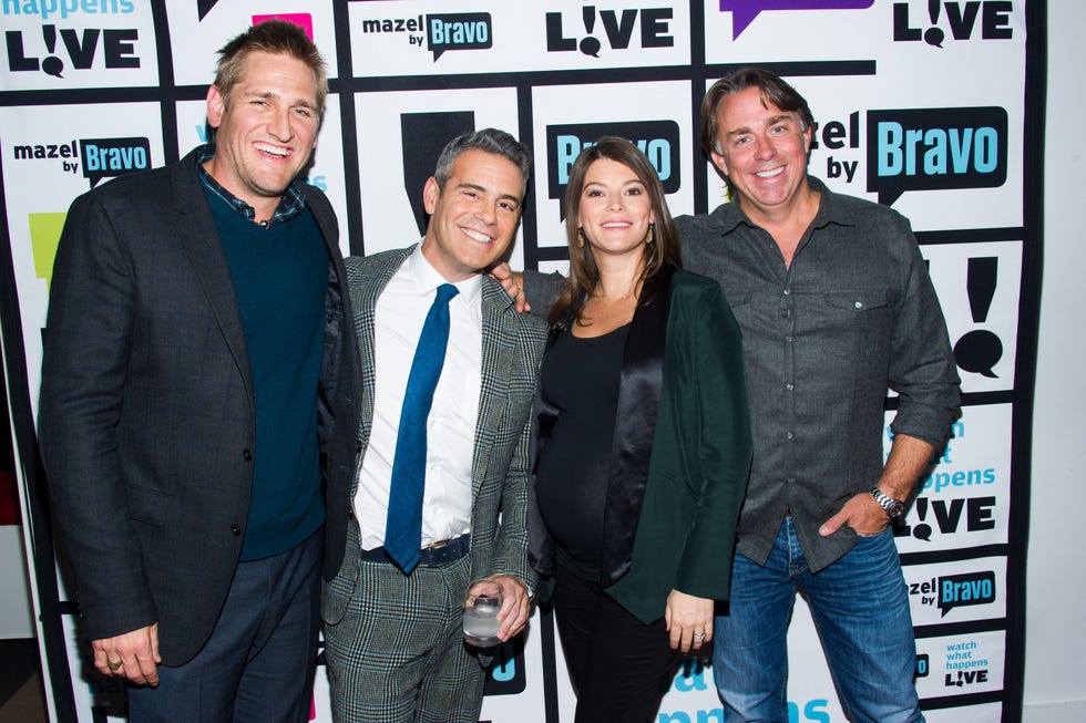 Curtis Stone, Andy Cohen, Gail Simmons, and John Besh