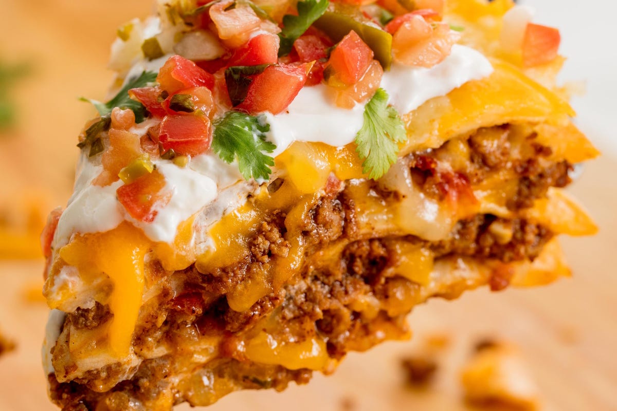 Best Taco Pie Recipe - How To Make Taco Pie