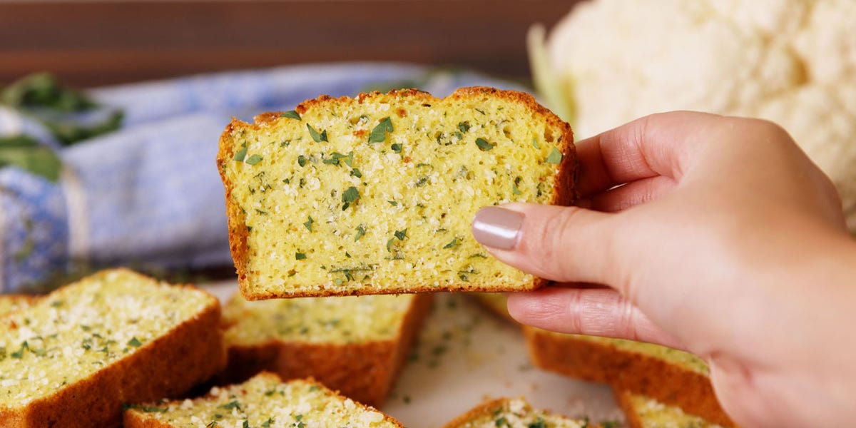 Cauliflower Garlic Bread