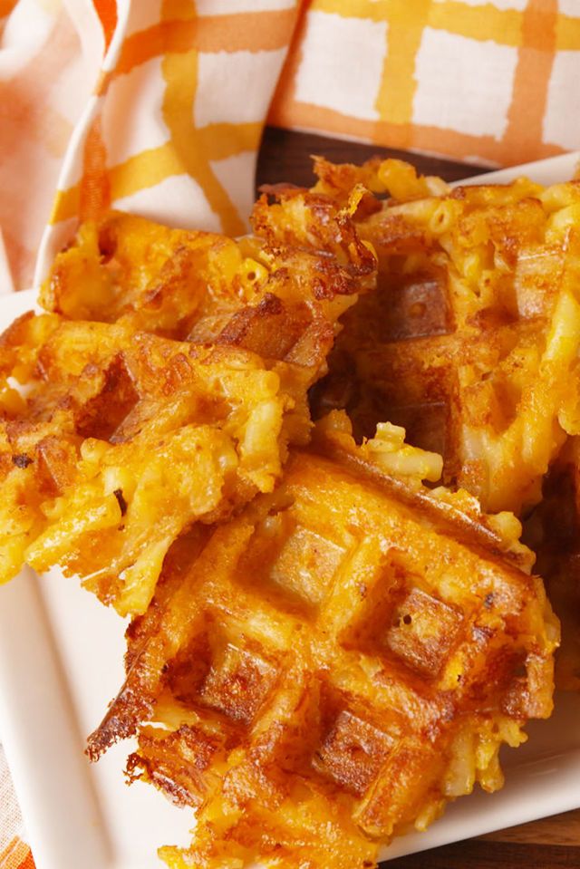 Waffle Iron Hash Browns - The Cozy Cook