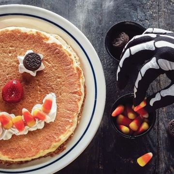 IHOP Scary Face Pancake