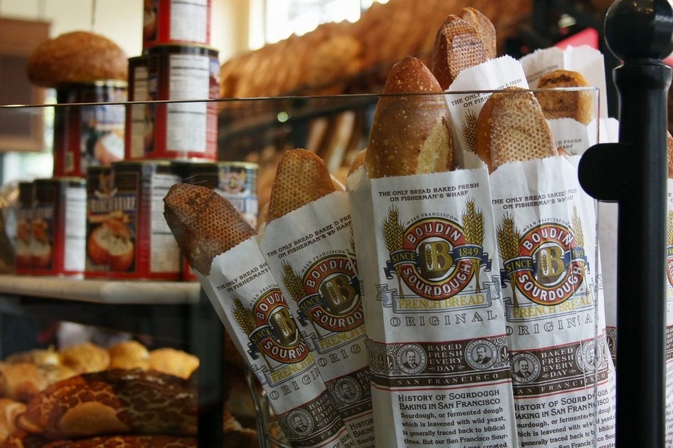 Boudin Bakery sourdough bread