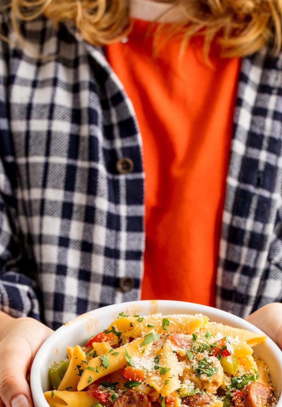 Mezze penne pasta - Vegetables by Crop's