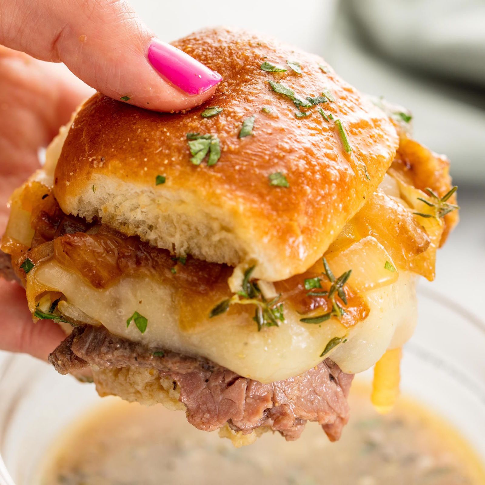 These French Dip Sliders Pack Major Flavor