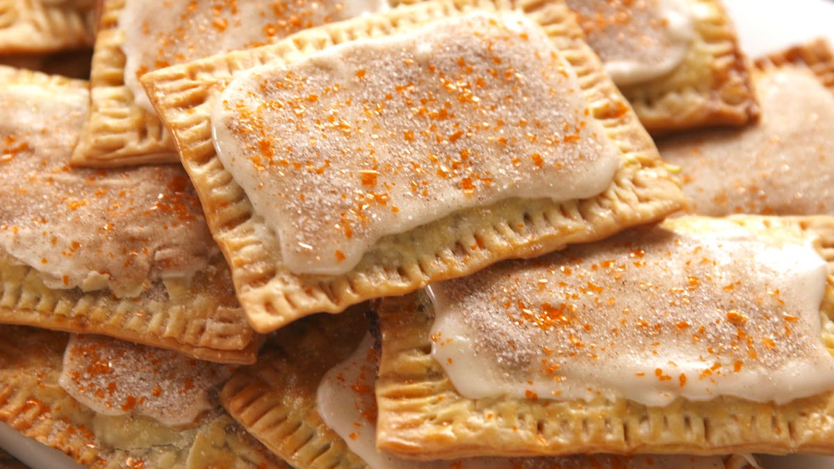 preview for Pumpkin Pie Pop Tarts = Fall Goals