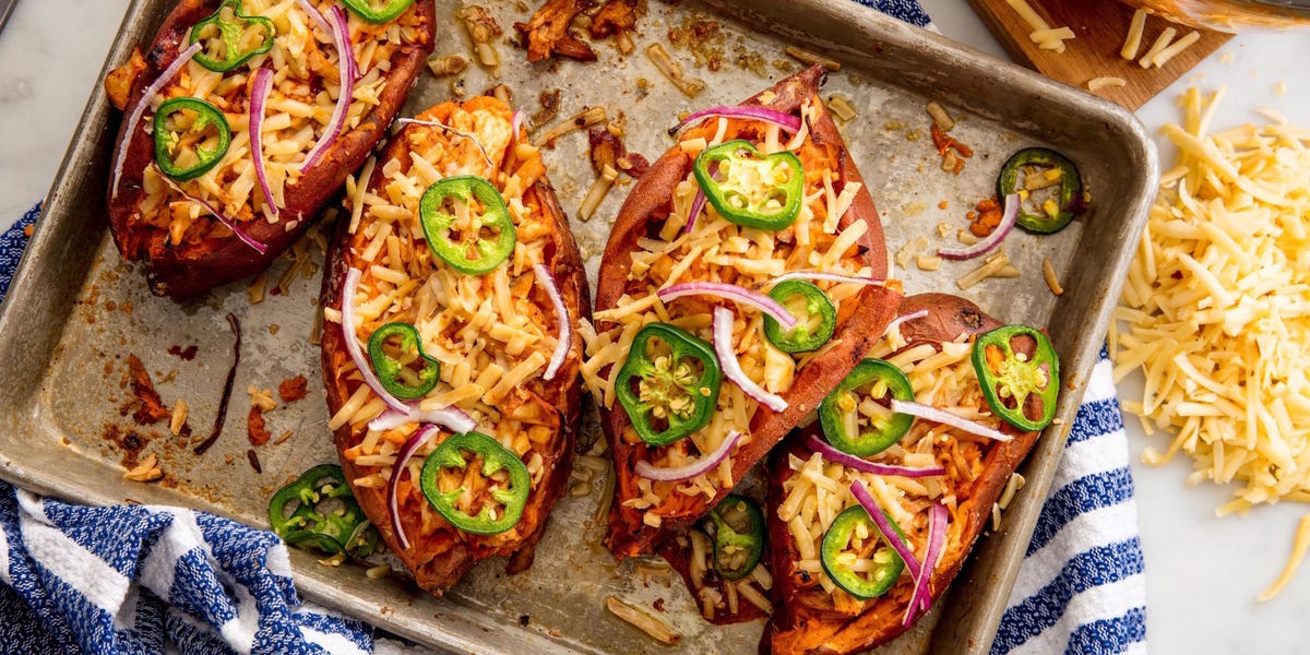 BBQ Chicken Twice-Baked Potatoes