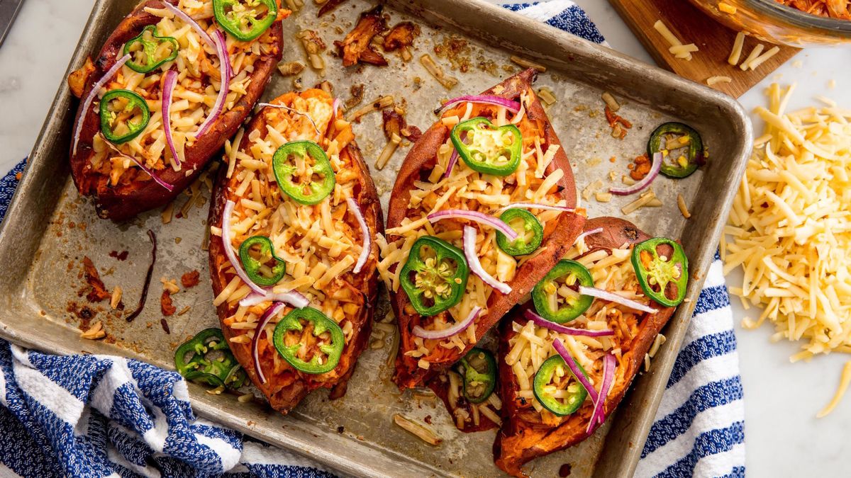 preview for BBQ Stuffed Sweet Potatoes