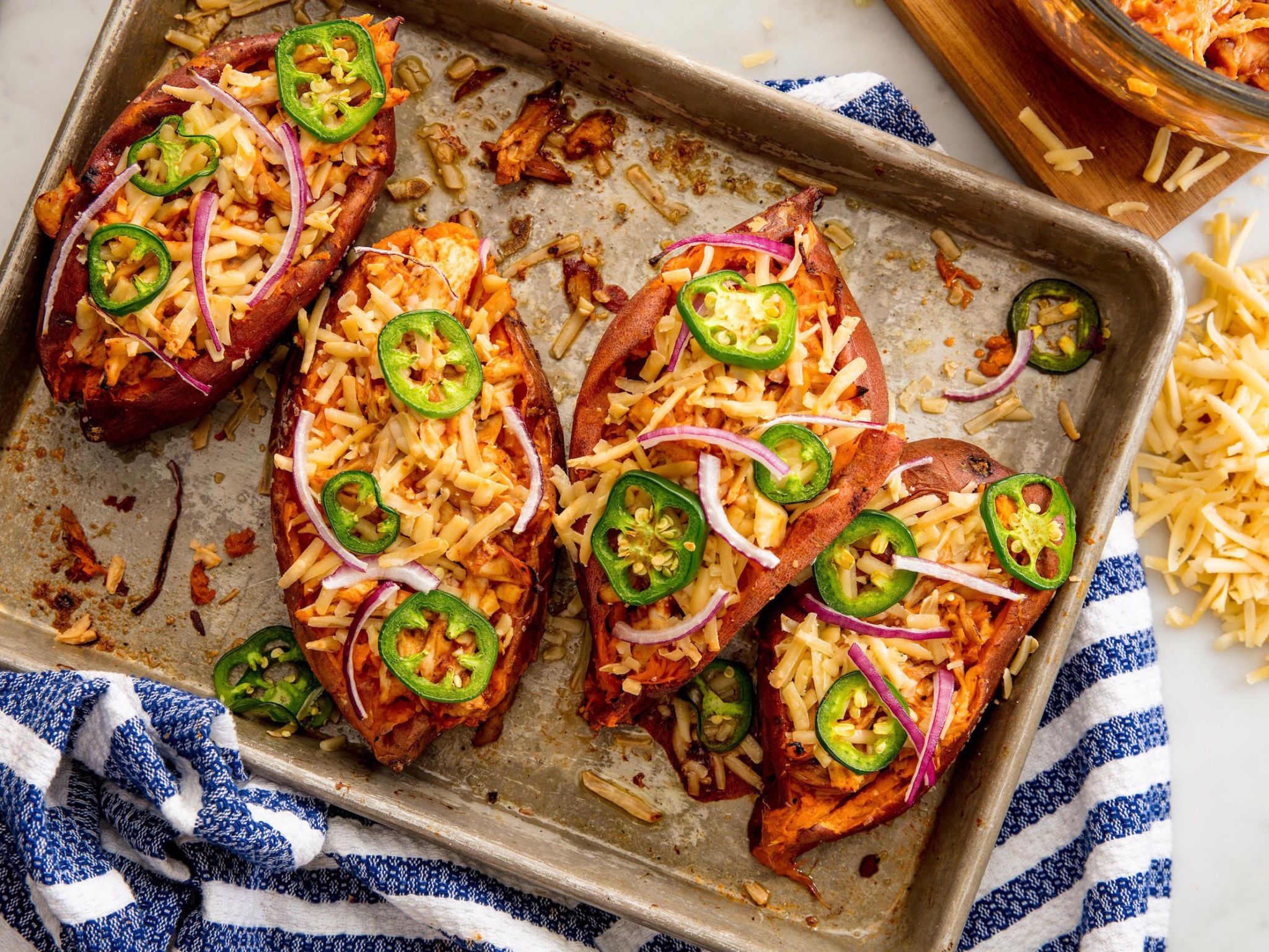 Bbq chicken baked potato sale