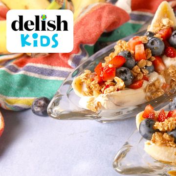 Breakfast Banana Splits