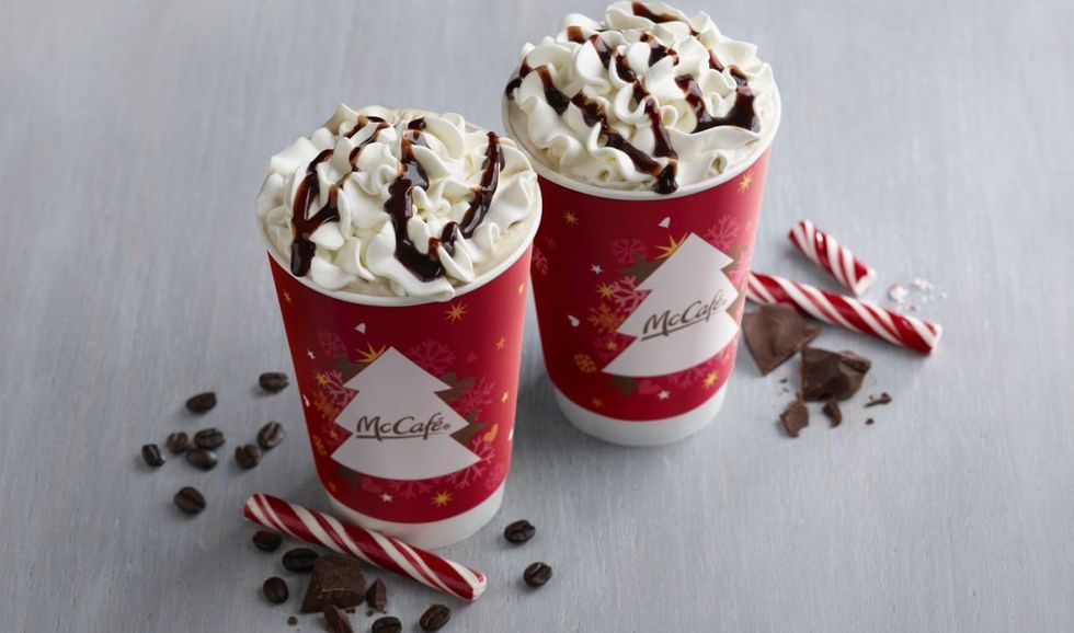 McDonald's Holiday Drinks Are Now In Stores
