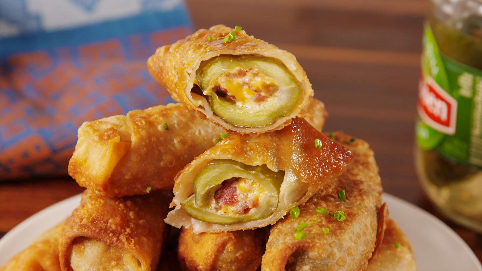 Pickle Egg Rolls image