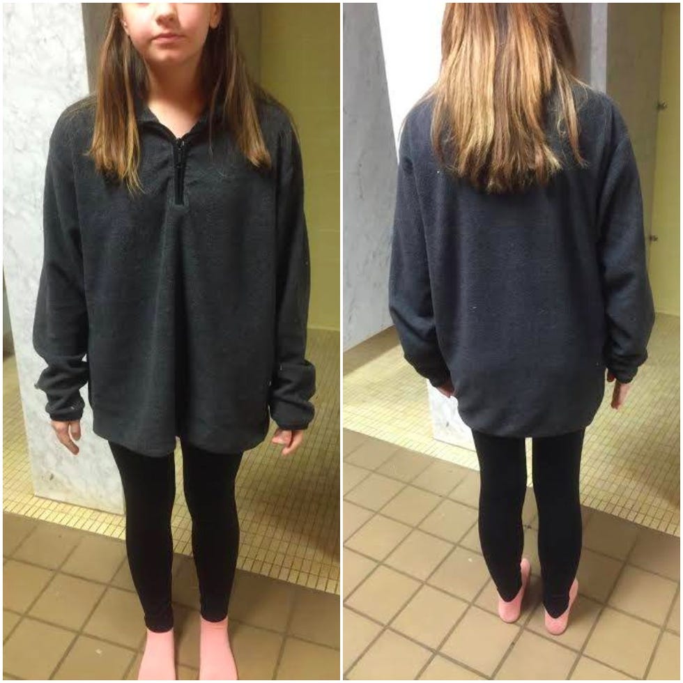 josephina wolf locked out of class for wearing leggings