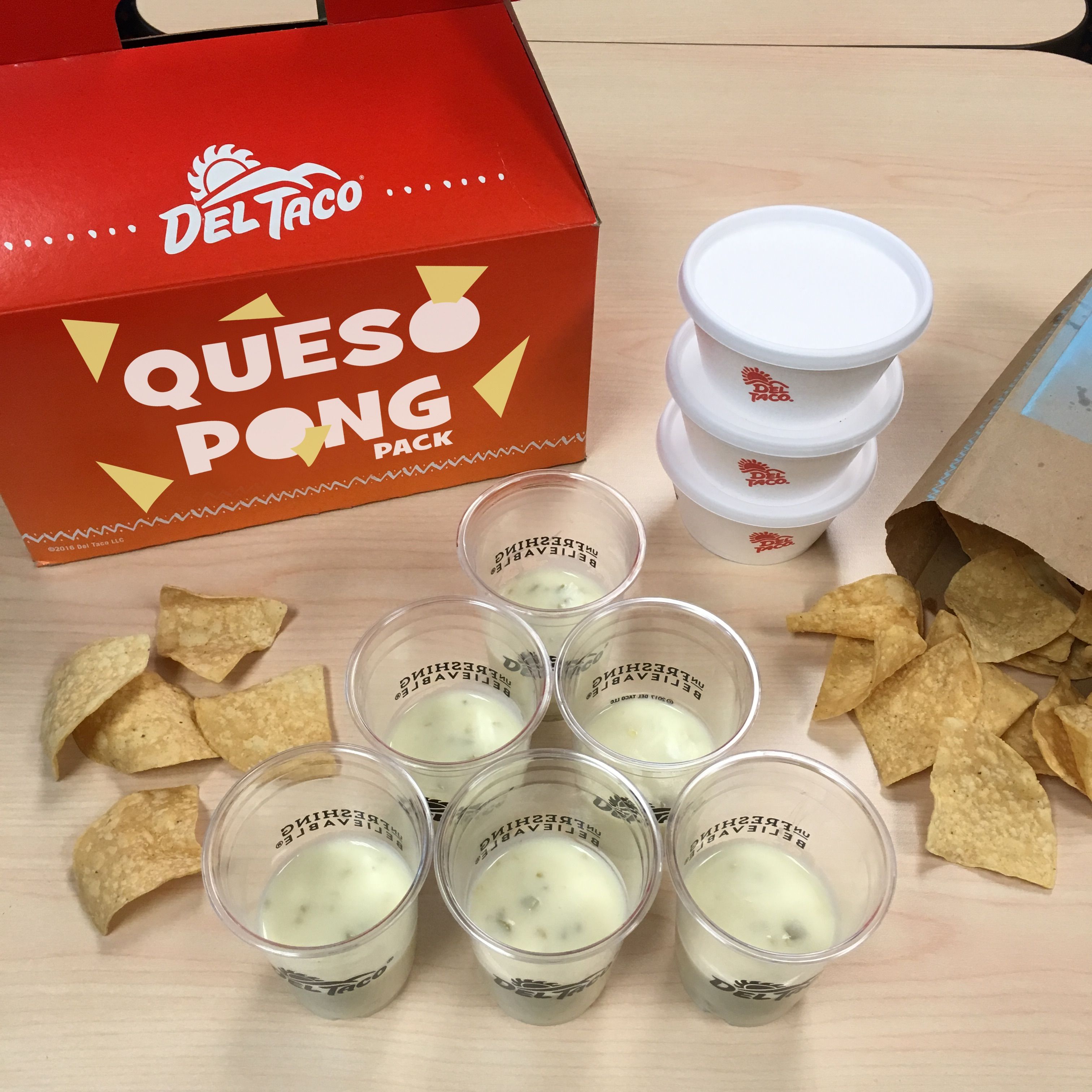 Queso Pong Is The New Beer Pong