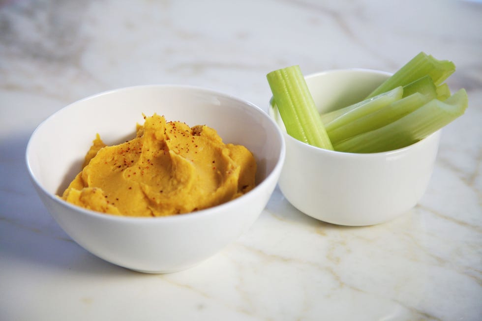 Celery and Hummus