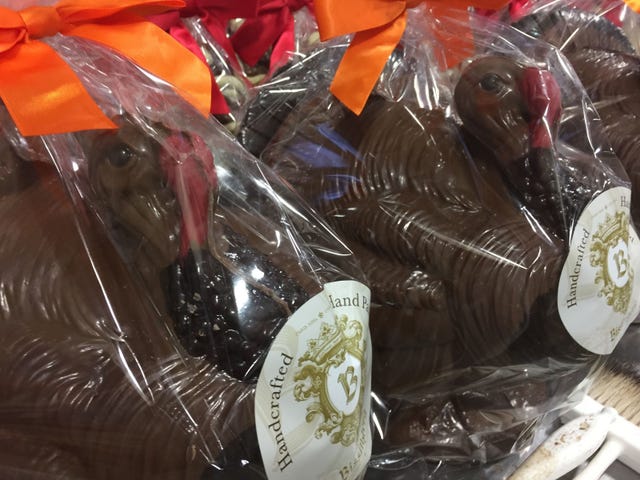 chocolate turkey