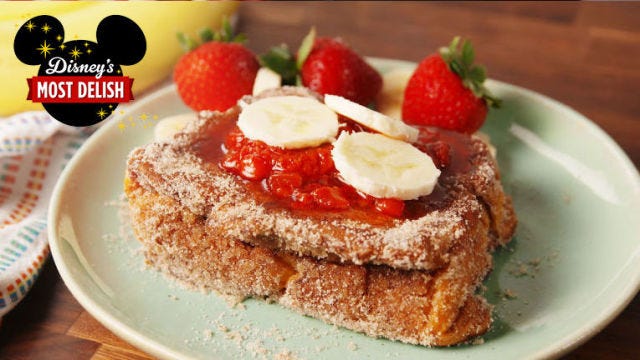 preview for Here's How To Make Disney's Famous Tonga Toast