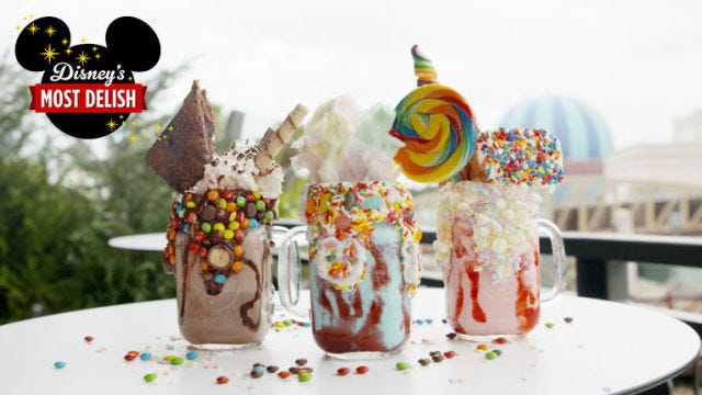 preview for You Have To See How Planet Hollywood At Disney Springs Does Freakshakes