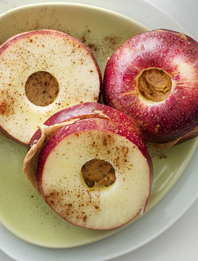 apples and peanut butter