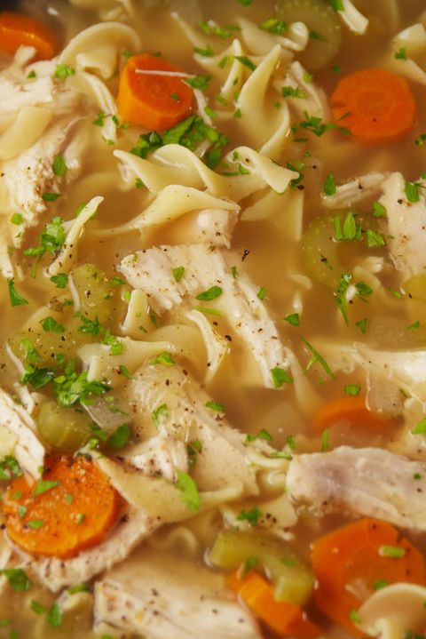 40 Easy Homemade Chicken Soup Recipes How To Make Chicken Noodle Soup Delish Com