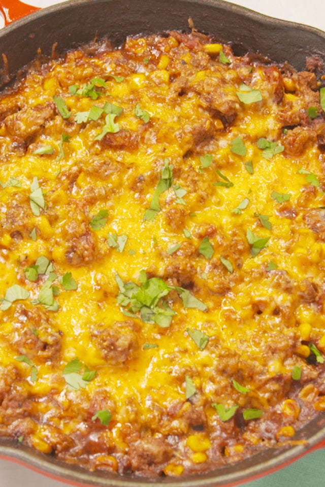 Turkey Enchilada Skillet Vertical Turkey Enchilada Skillet Vertical