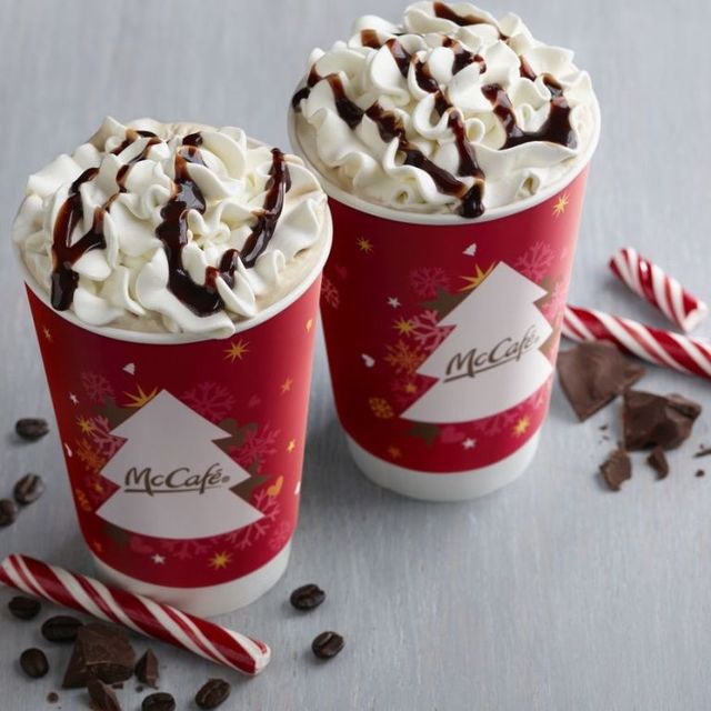 McDonald's Holiday Drinks Are Now In Stores