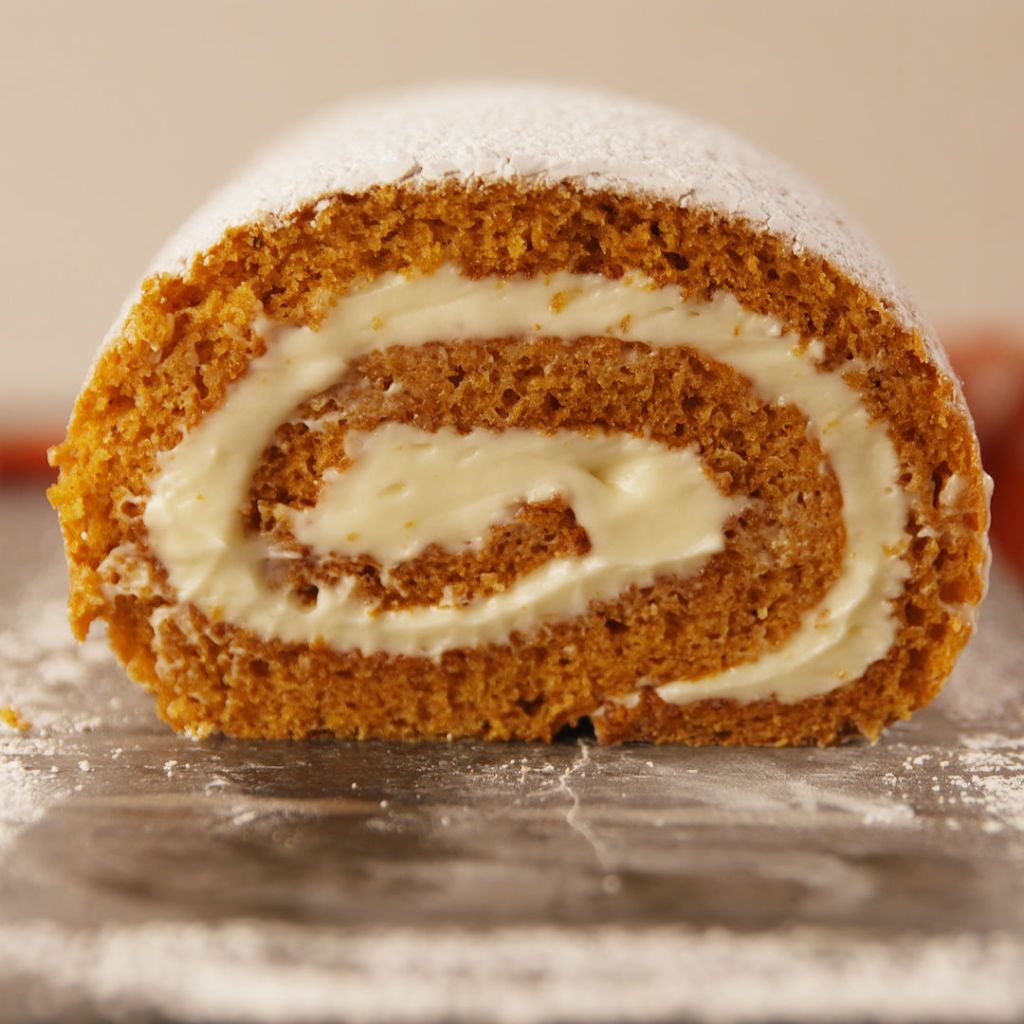 Pumpkin Roll Cake - Every Kitchen Tells A Story