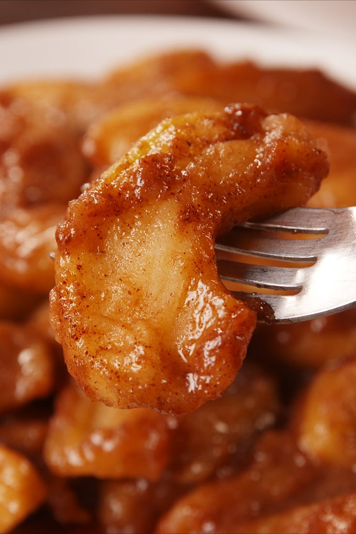 Bacon Fried Apples Vertical