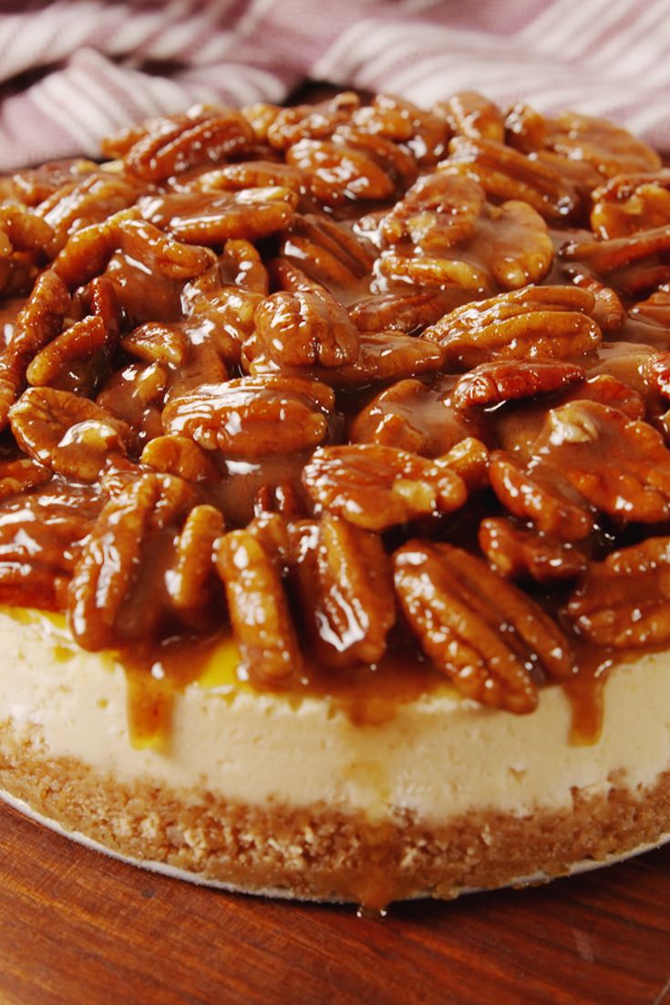 pecan praline cheesecake southern living