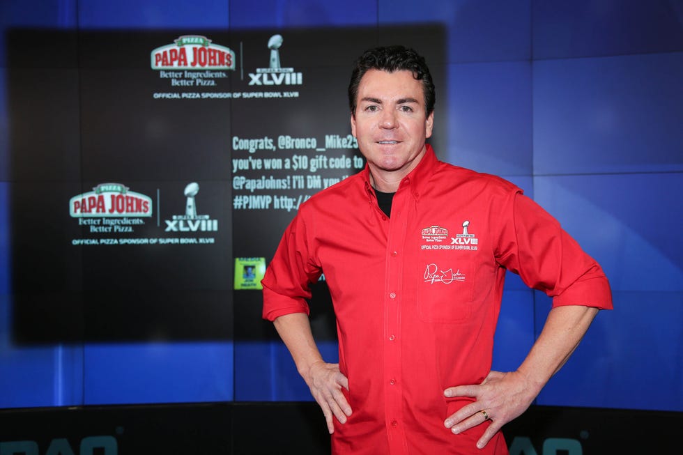 Papa John's founder John Schnatter