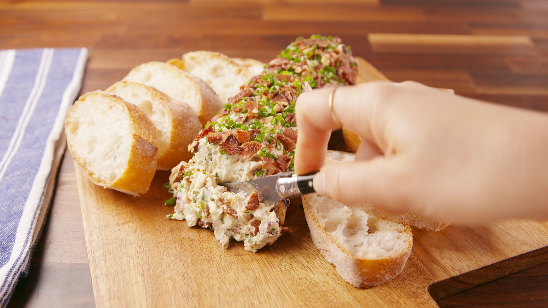 Bacon Pecan Cheese Log-image